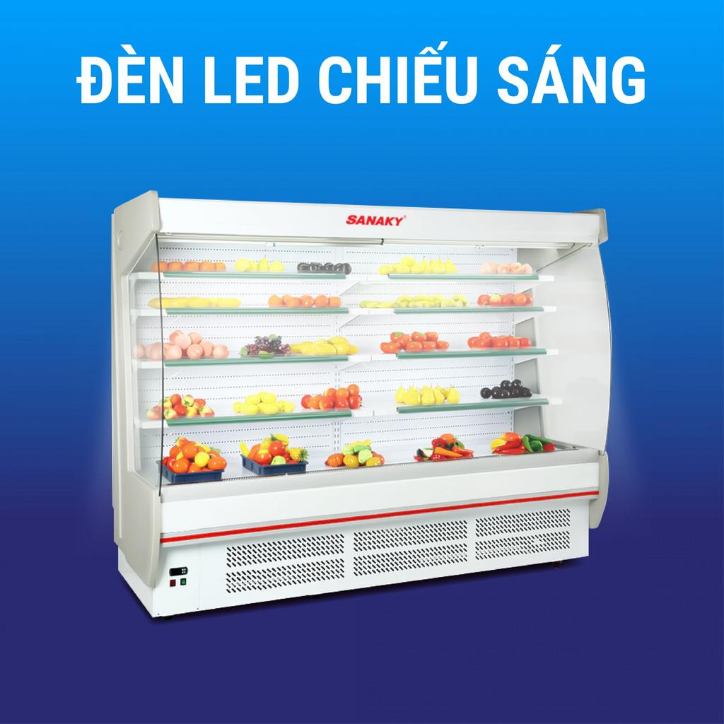 Dàn lạnh ống đồng cho làm lạnh nhanh và đều.