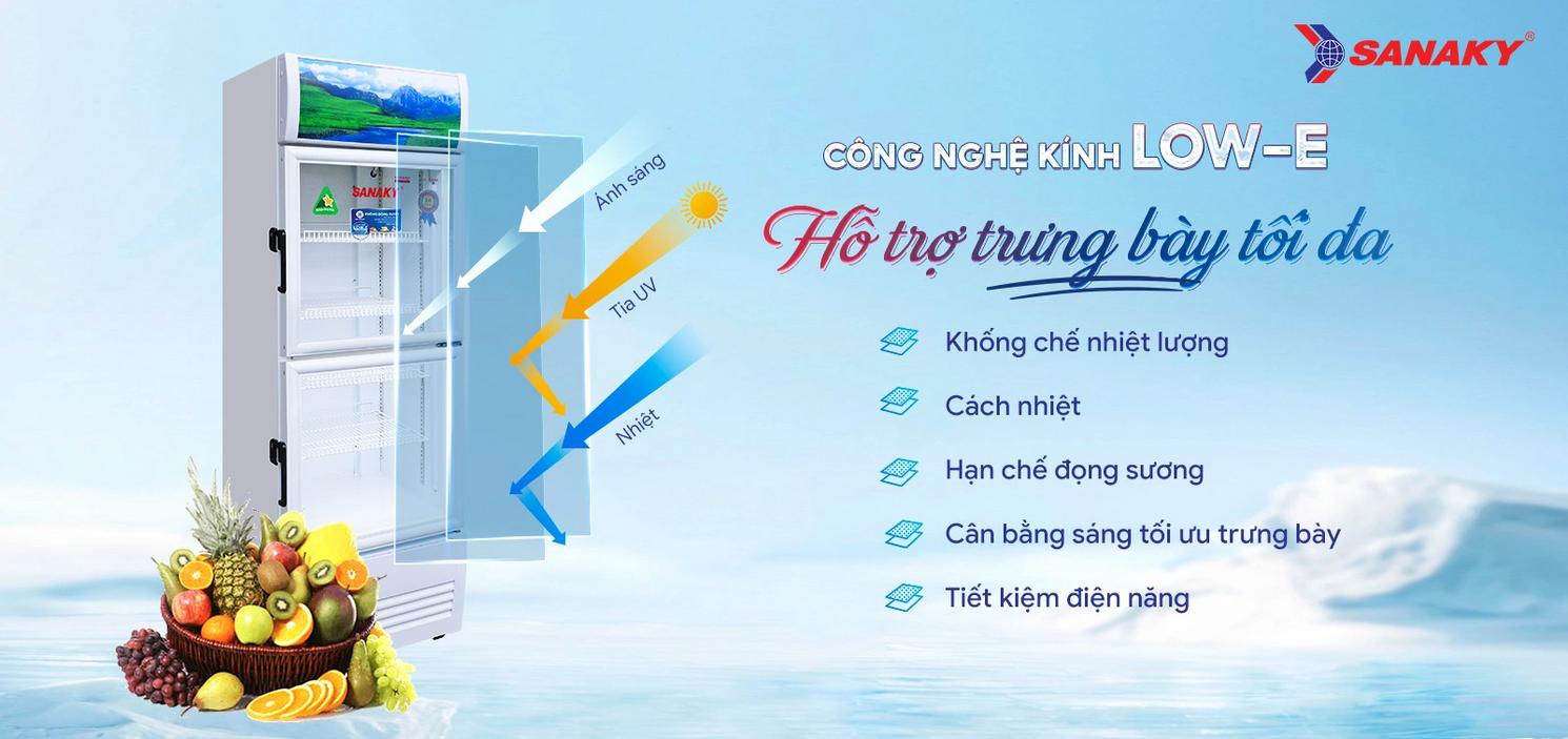 Dàn lạnh nhôm và R600a: nhanh lạnh, chi phí vận hành thấp.