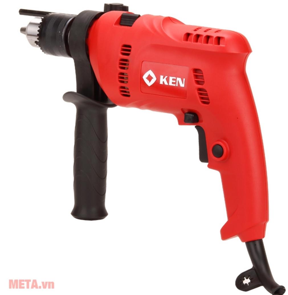 Đầu cặp 13mm — tương thích mũi khoan phổ thông.