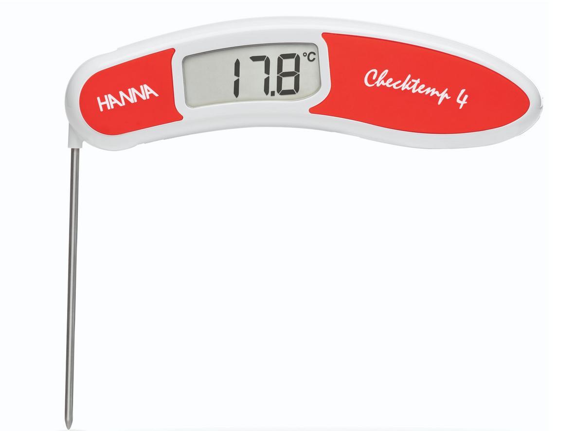 Đầu dò inox dài 103mm — thiết kế gập cho thao tác nhanh.