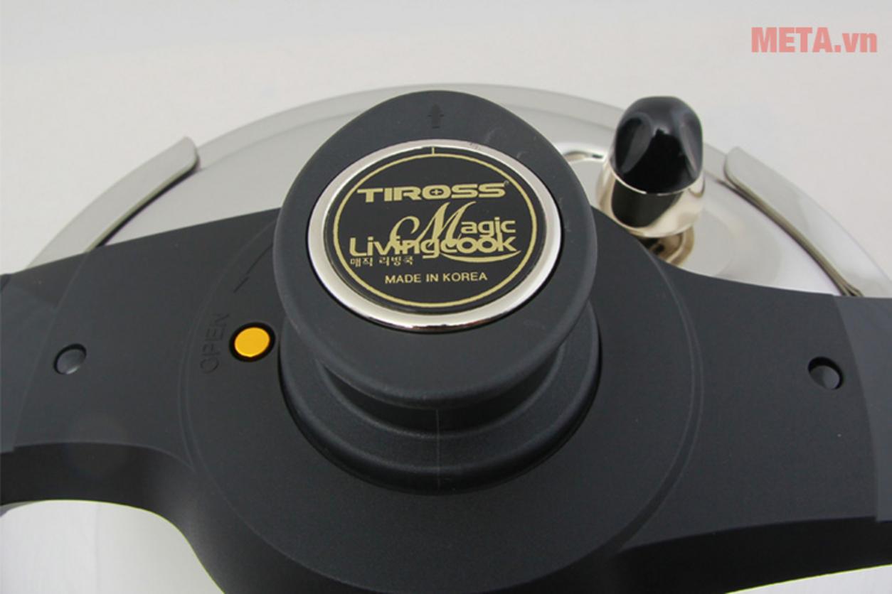 Đáy từ: dùng được cho bếp từ, bếp gas, bếp hồng ngoại.