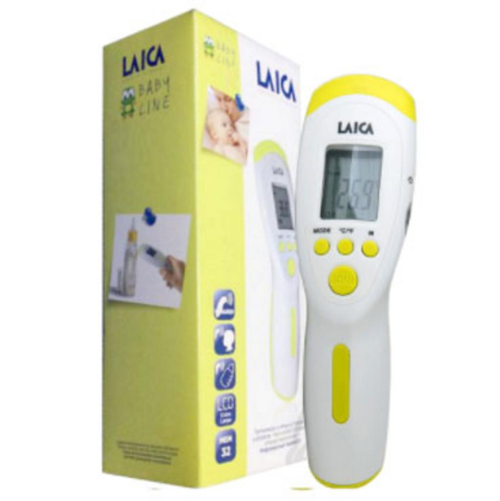 Đo nhanh bình sữa và nước tắm — tránh sai nhiệt gây bỏng.