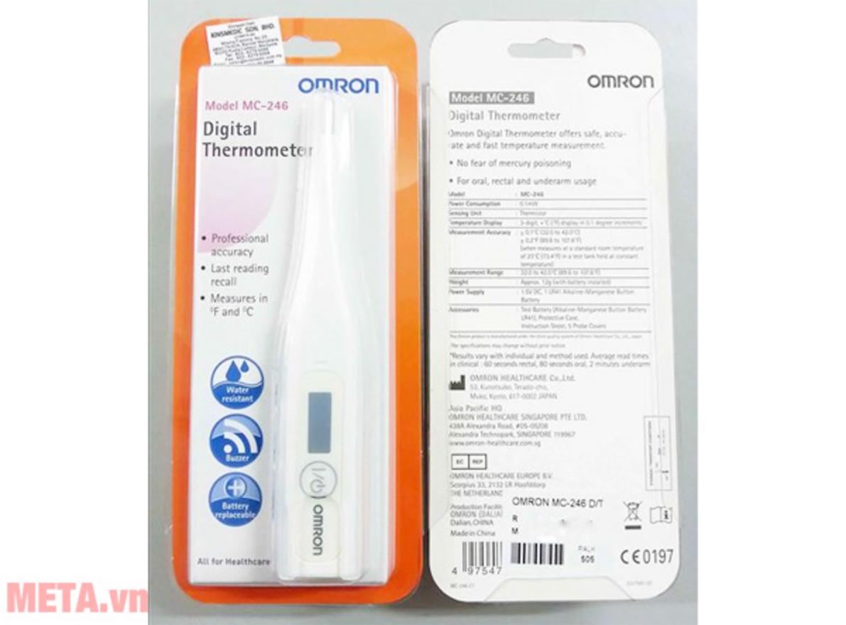 Độ chính xác cao và tốc độ đo nhanh — đọc dễ trên màn hình LCD.