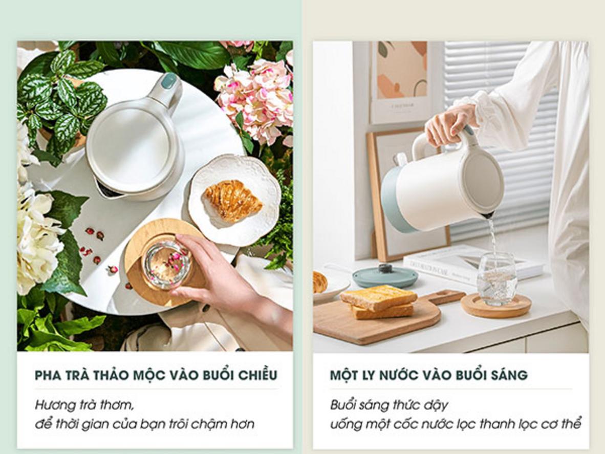 Đun sôi nhanh, tiết kiệm thời gian