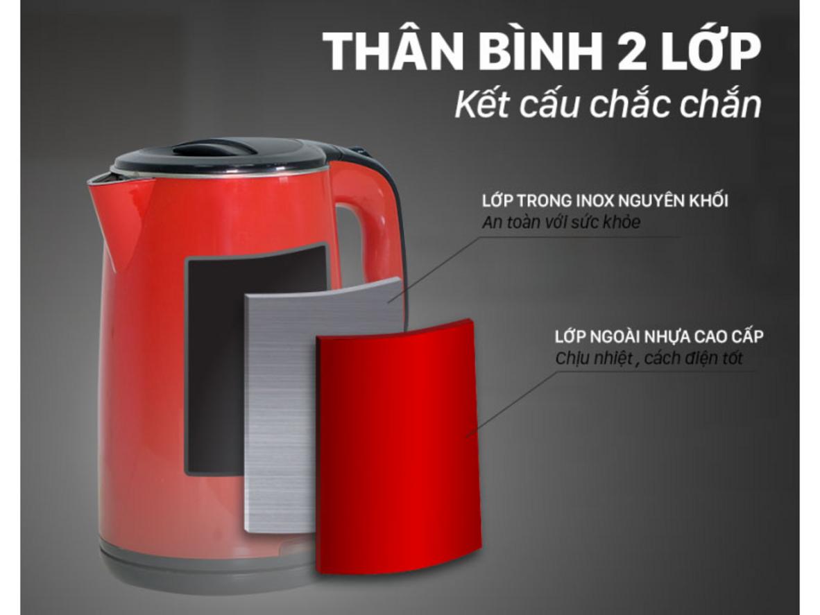 Đun sôi nhanh với công suất cao