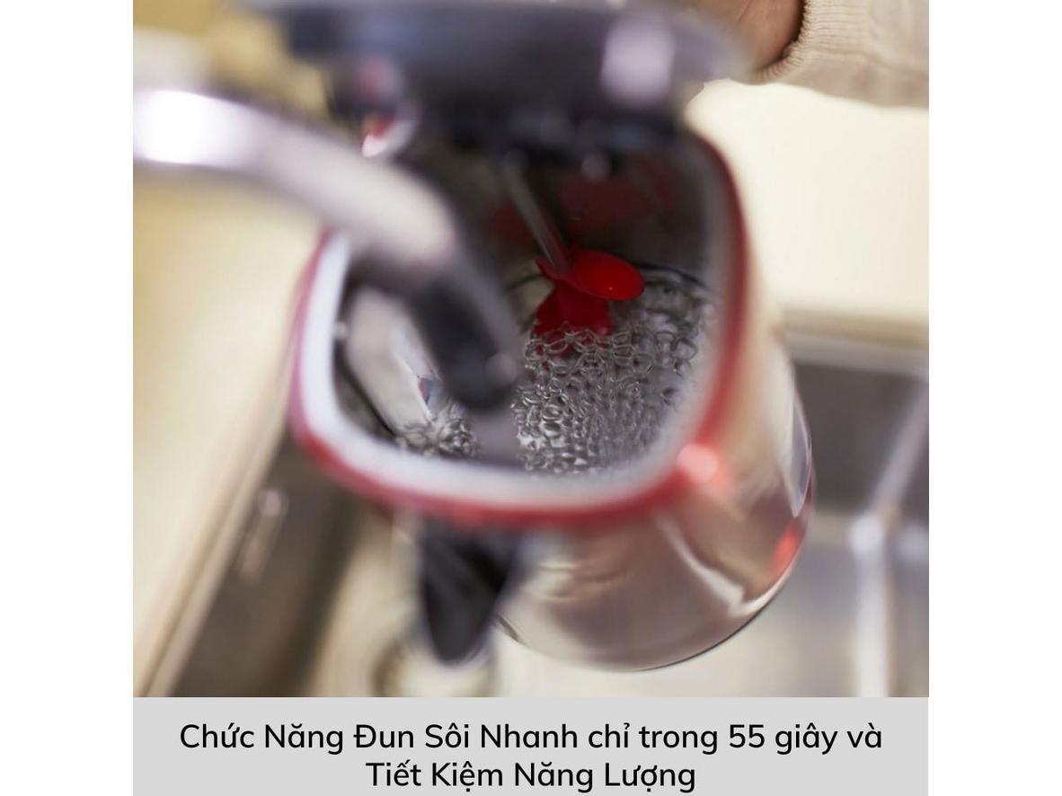 Dung tích 1.7L tiện lợi cho gia đình