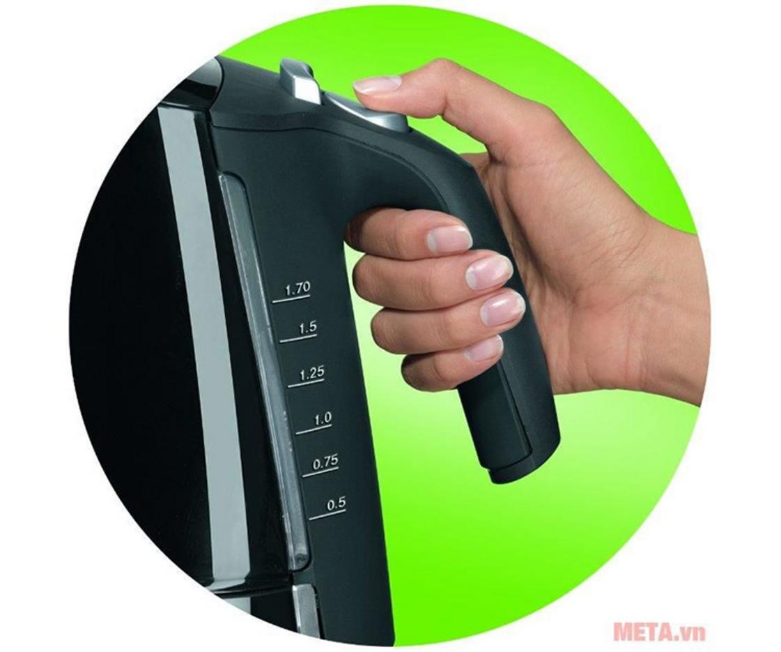 Dung tích 1.7L và đế xoay 360°