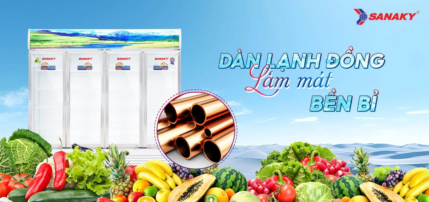 2000L và kệ điều chỉnh — trưng bày đa dạng, tối ưu không gian bán hàng.