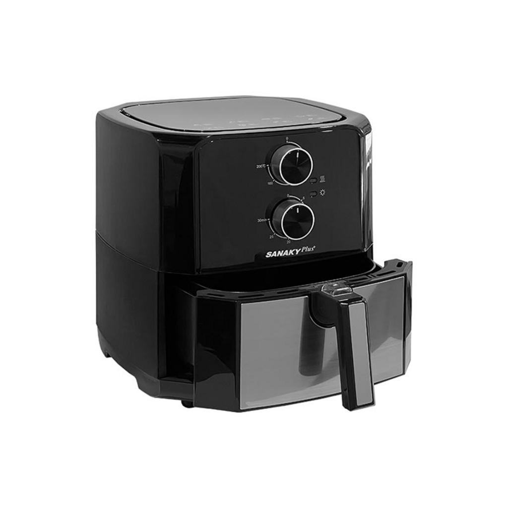 Khay 2 tầng và dung tích 6.5L — nấu cho cả gia đình.