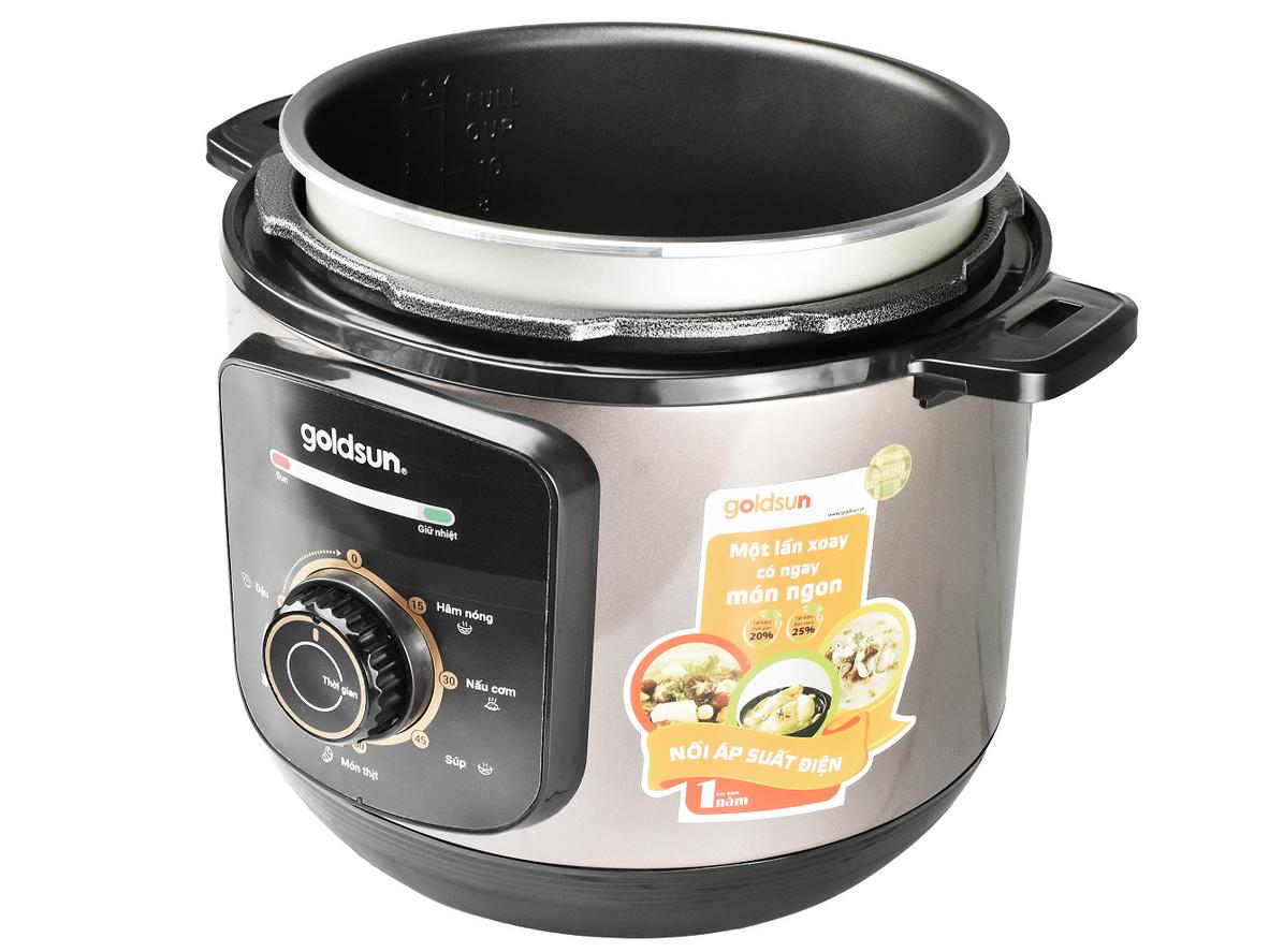 Dung tích 6 lít cho gia đình 4–6 người