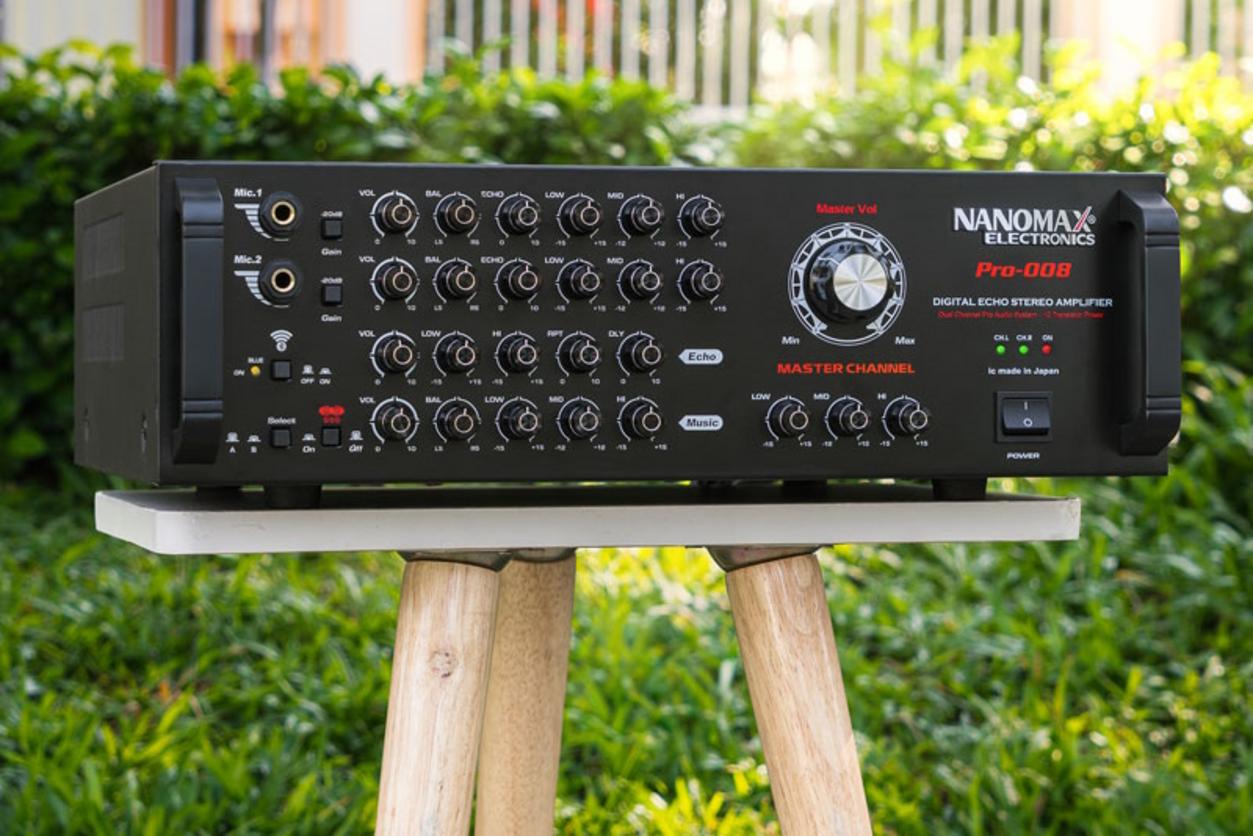 Echo số & hệ thống bảo vệ giúp giọng hát nổi bật và an toàn cho loa