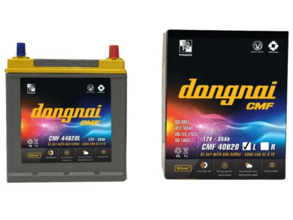 EFB technology label and real installation — phù hợp xe Start‑Stop.