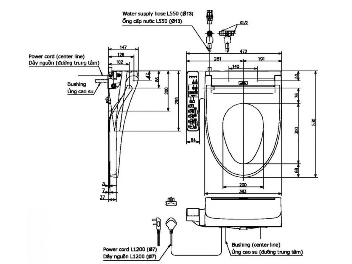 EWATER+ và PREMIST làm sạch vòi và bồn