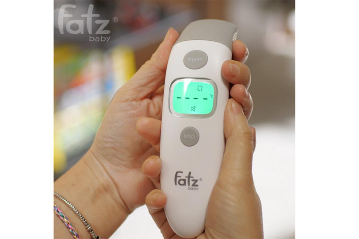 Đo trán 1–3 cm hoặc đo tai — phù hợp từng tình huống.