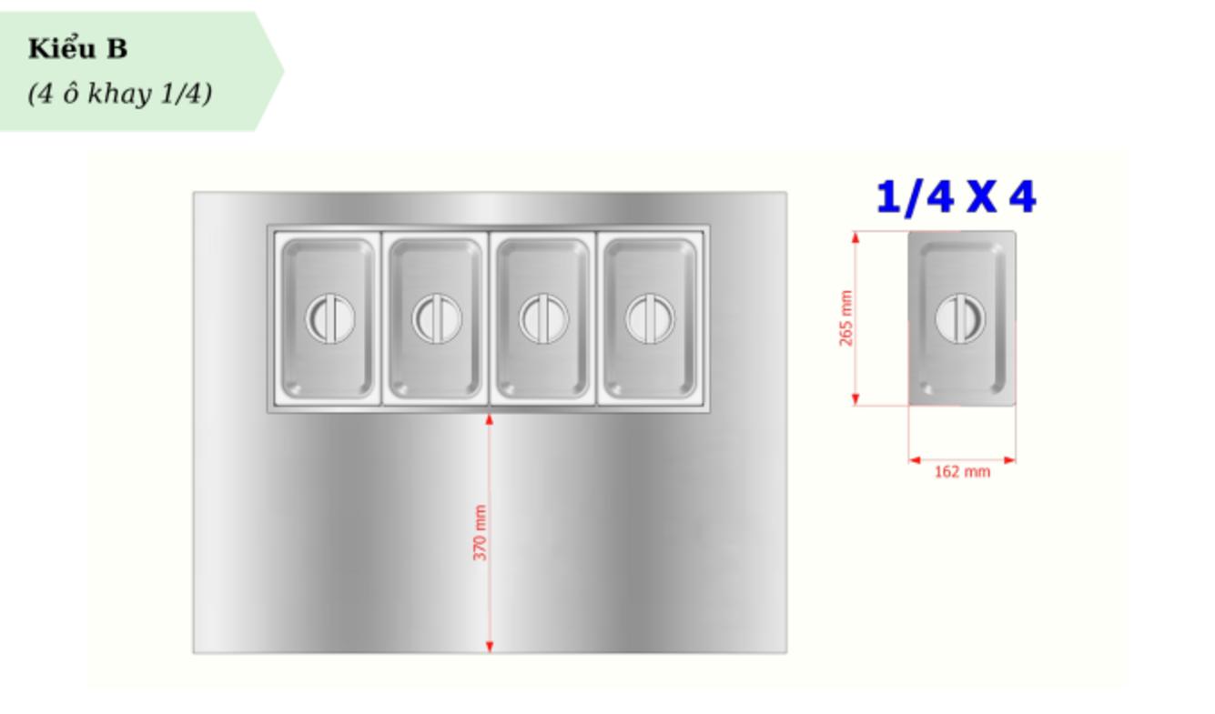 Dàn lạnh đồng giúp làm lạnh nhanh và bền bỉ.