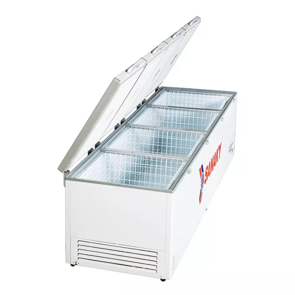 Dàn lạnh đồng và gas R290 cho hiệu suất làm lạnh cao.