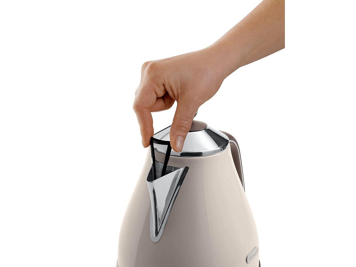 Ruột inox 304 an toàn & bộ lọc cặn tháo rời giúp vệ sinh dễ dàng.