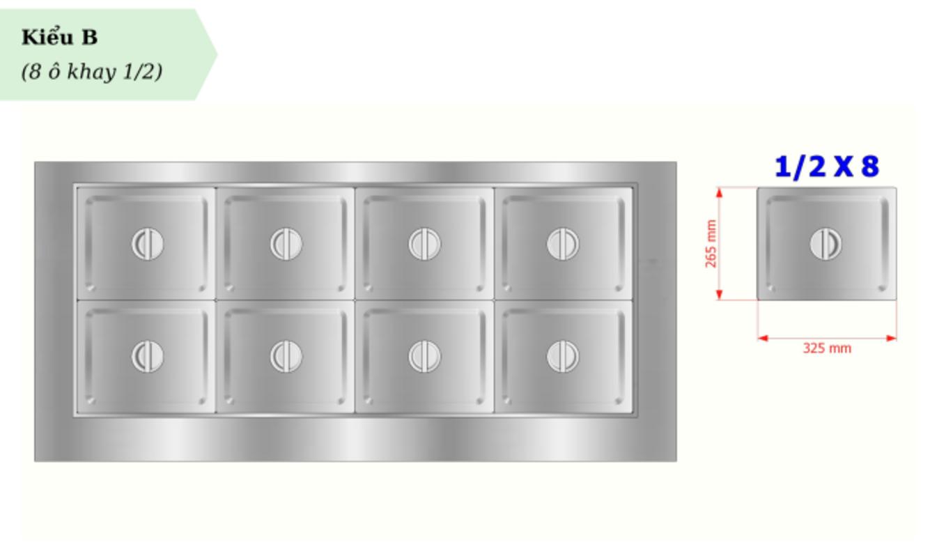 Công nghệ gián tiếp với quạt gió giúp phân bổ lạnh đều, không đóng tuyết.