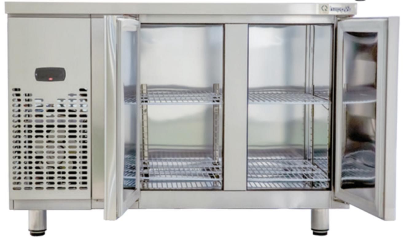 Hệ thống làm lạnh gián tiếp + quạt gió giúp phân phối lạnh đều, không đóng tuyết.