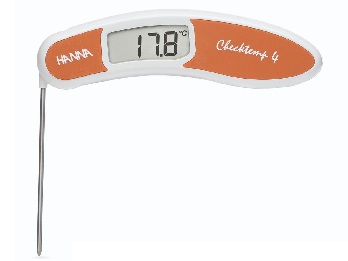 Đầu dò inox gập và tiêu chuẩn IP67 — phù hợp môi trường bếp ẩm ướt.