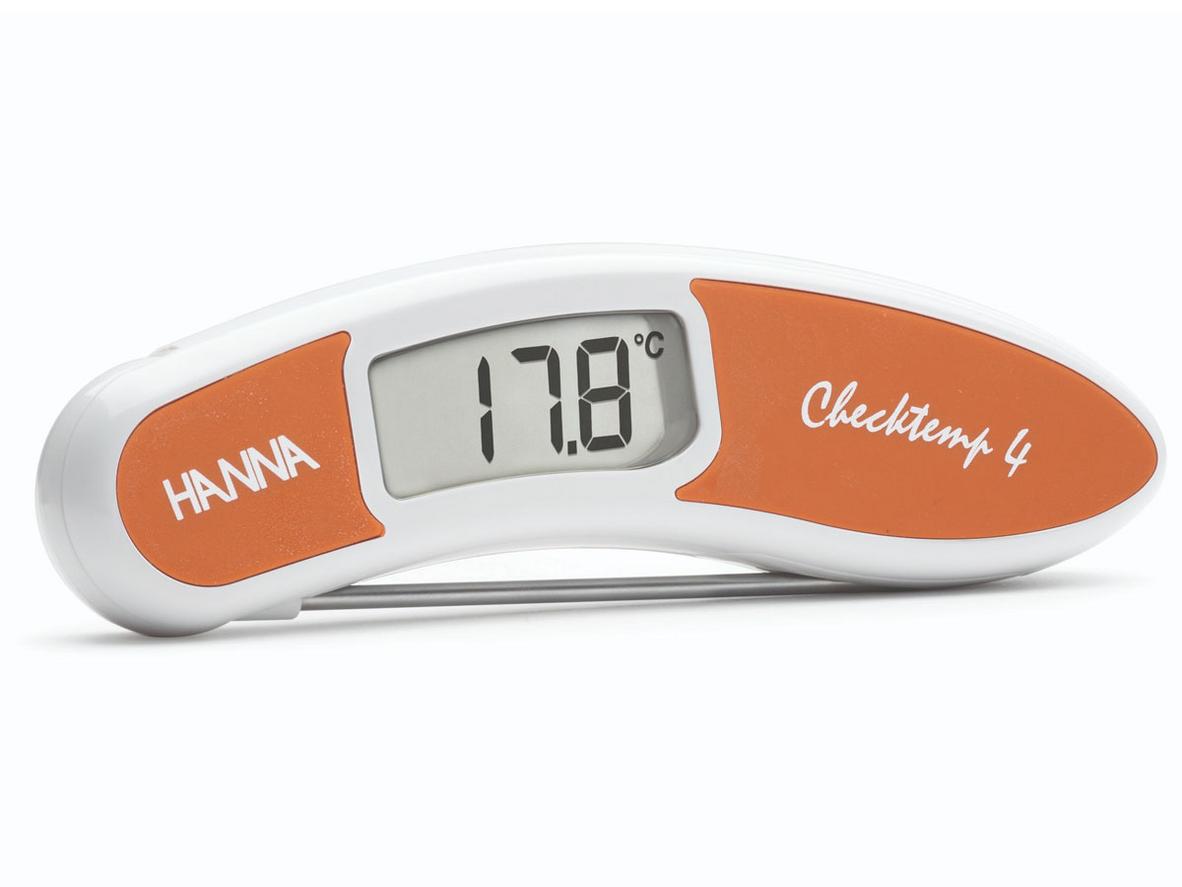 Dải đo rộng -50°C đến 300°C phù hợp cho nhiều quy trình nhà bếp.