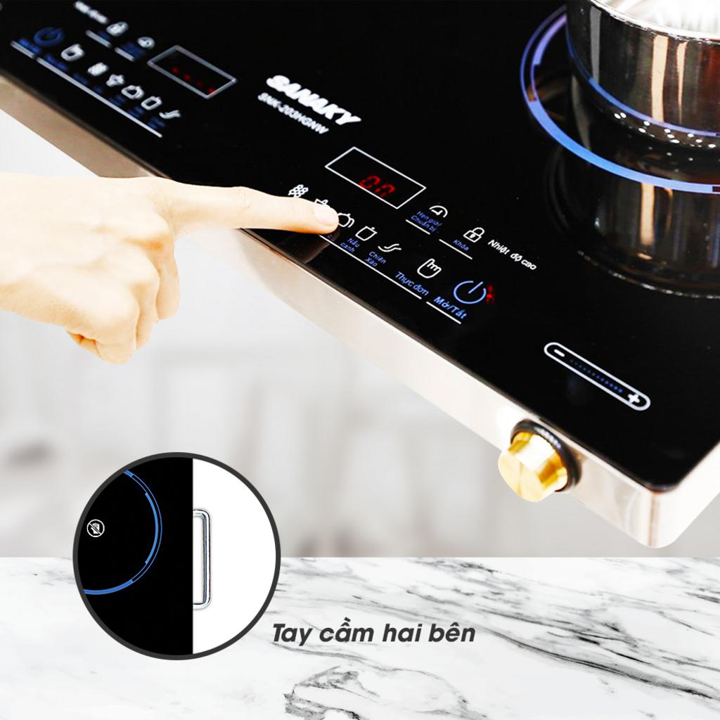 Tương thích với mọi loại nồi và hướng dẫn vệ sinh nhanh