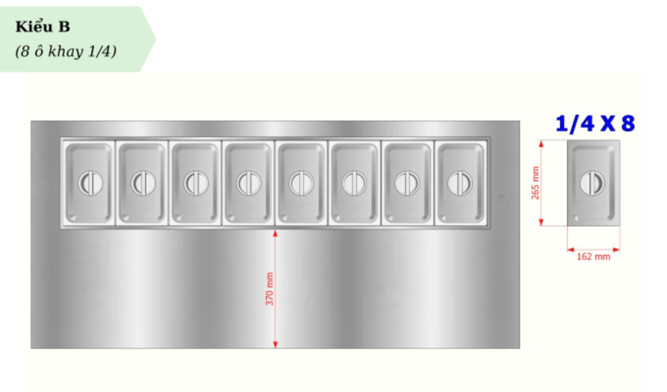 Ảnh chi tiết các tính năng: Half-top, dàn lạnh ống đồng, ngăn tủ.