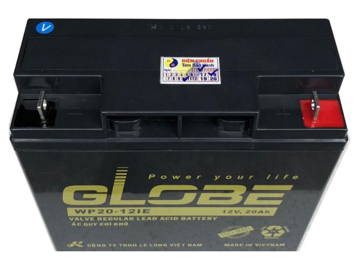 Thông số vàng: 12V 20Ah, nội trở thấp và khả năng xả cao.