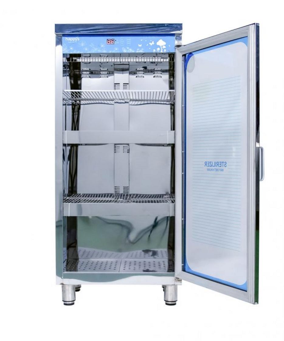 Tủ tiệt trùng Happys HPS-102C: UV + sấy nóng cho bát đĩa sạch và khô ráo