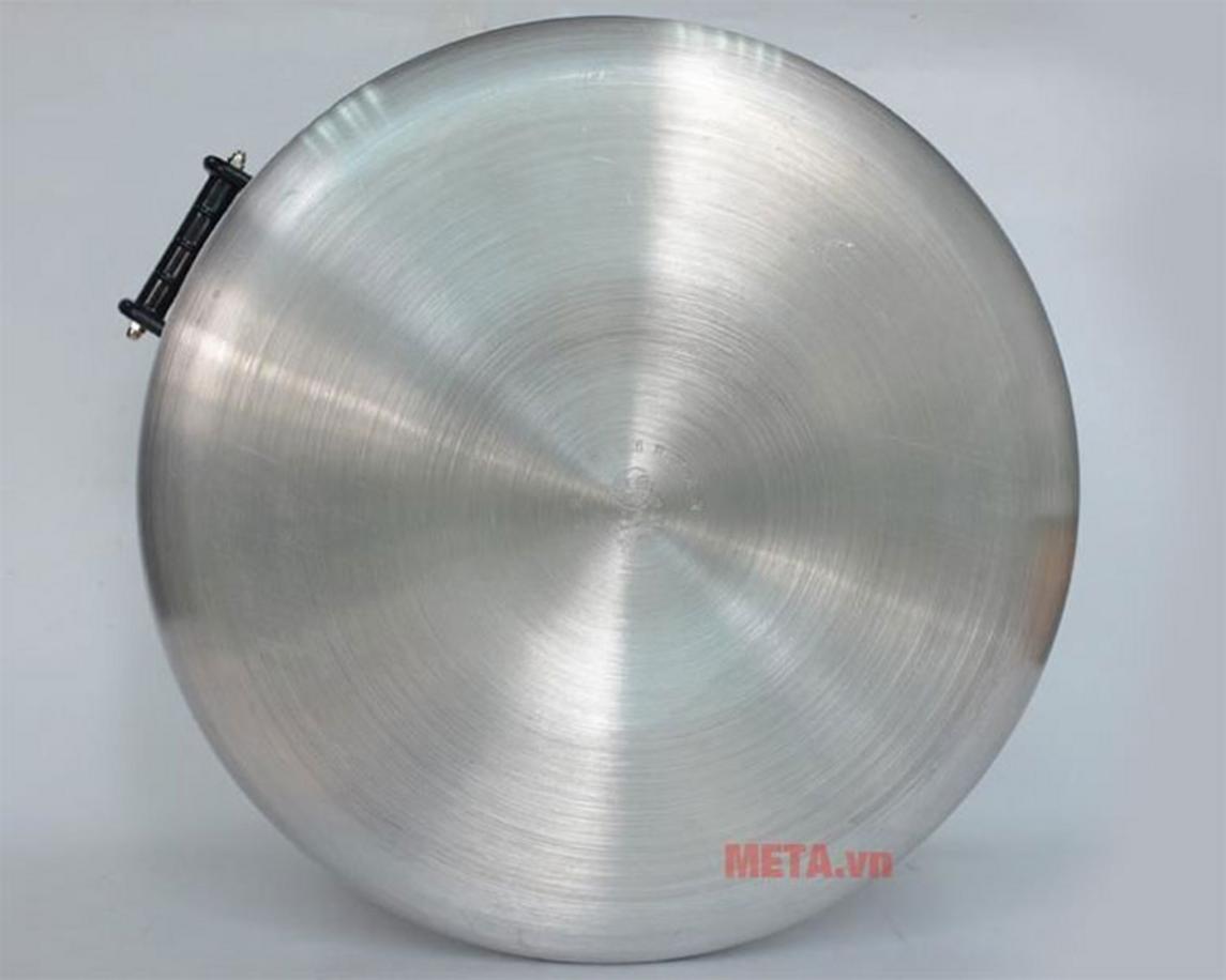 Van xả áp đôi và khóa nắp trượt an toàn.