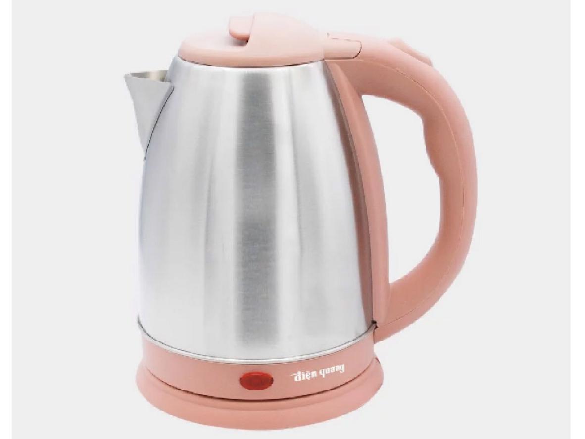 Ấm đun nước Điện Quang ĐQ EKT07 1518 BR — Đun nhanh, an toàn, dễ vệ sinh.