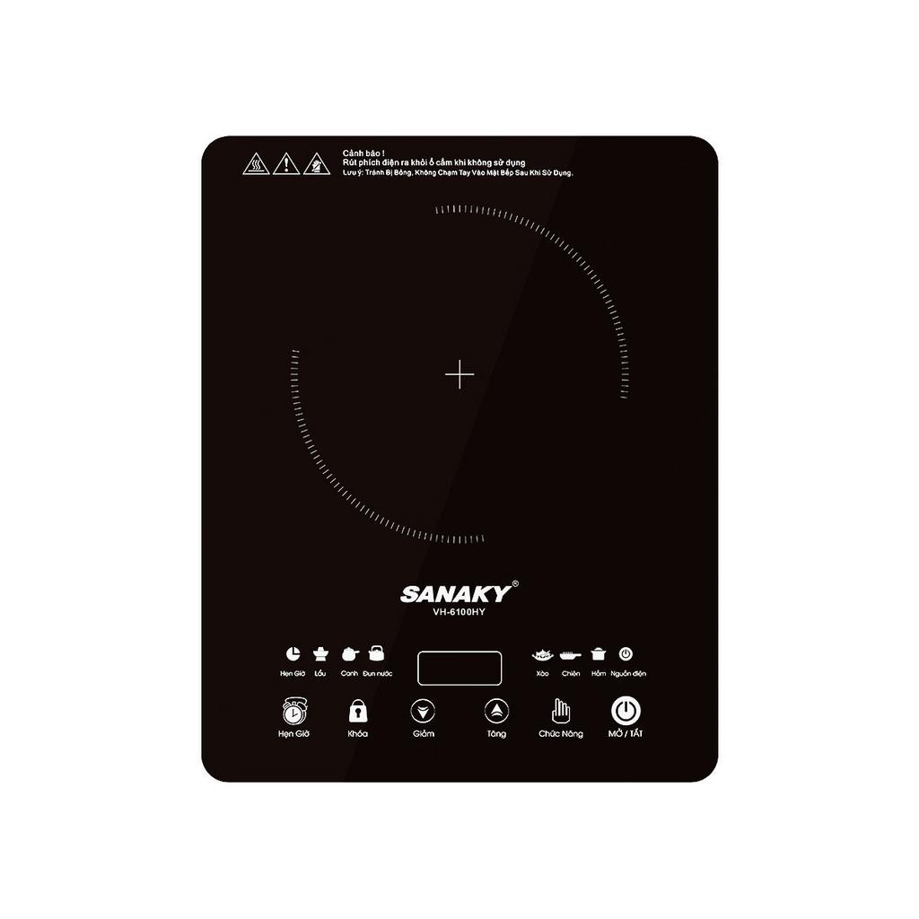 Bếp Từ đơn Sanaky VH-6100HY — nhỏ gọn, nấu nhanh, dễ vệ sinh.