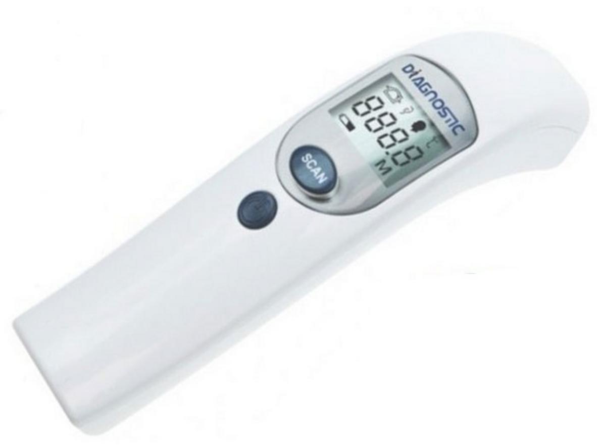 Diagnostic NC300 — đo nhanh 1 giây, không chạm, giữ bé ngủ yên khi kiểm tra thân nhiệt.