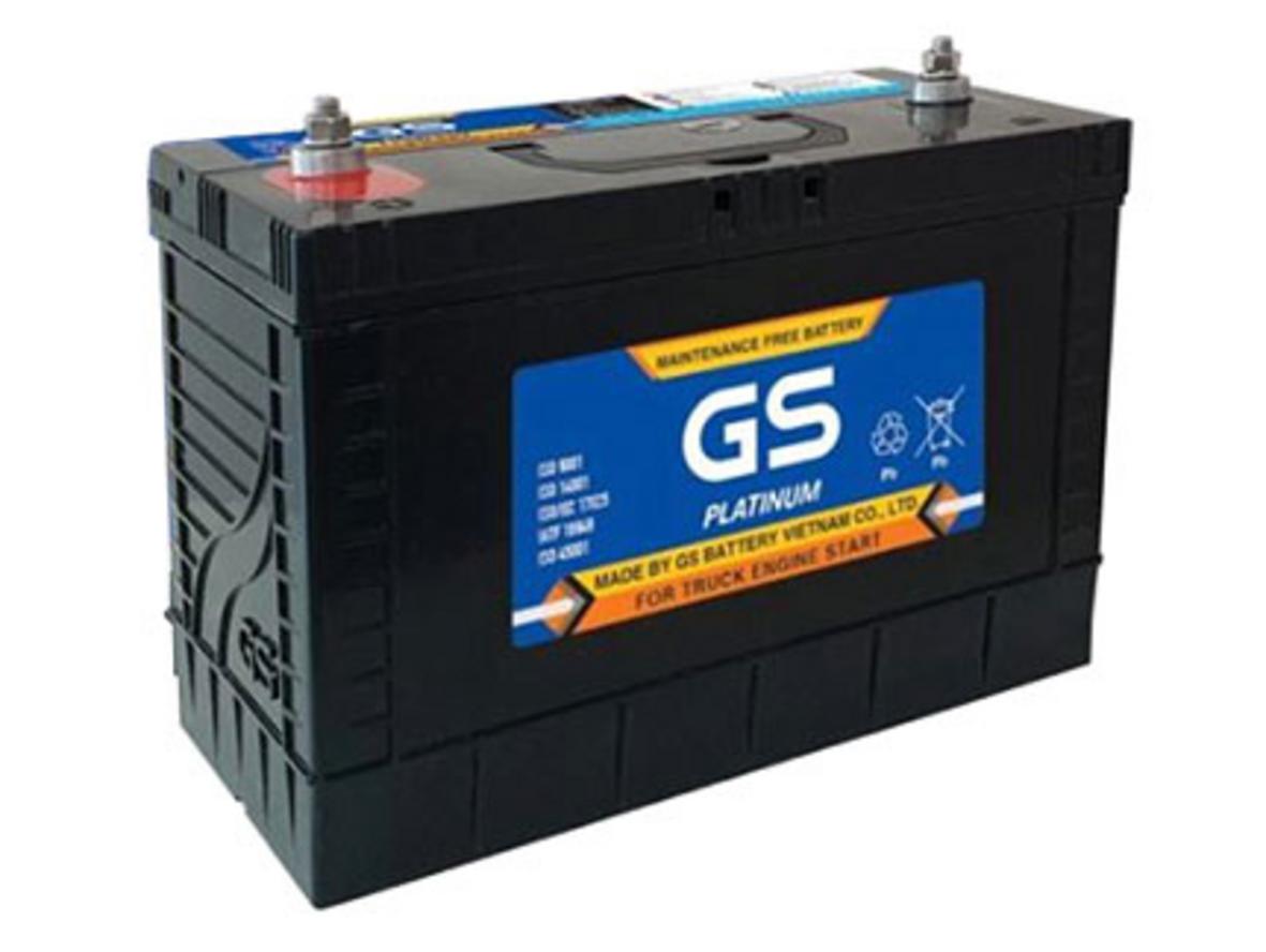 Ấn tượng đầu tiên: GS MF 115D33V — khởi động mạnh, miễn bảo dưỡng, phù hợp xe tải nặng.