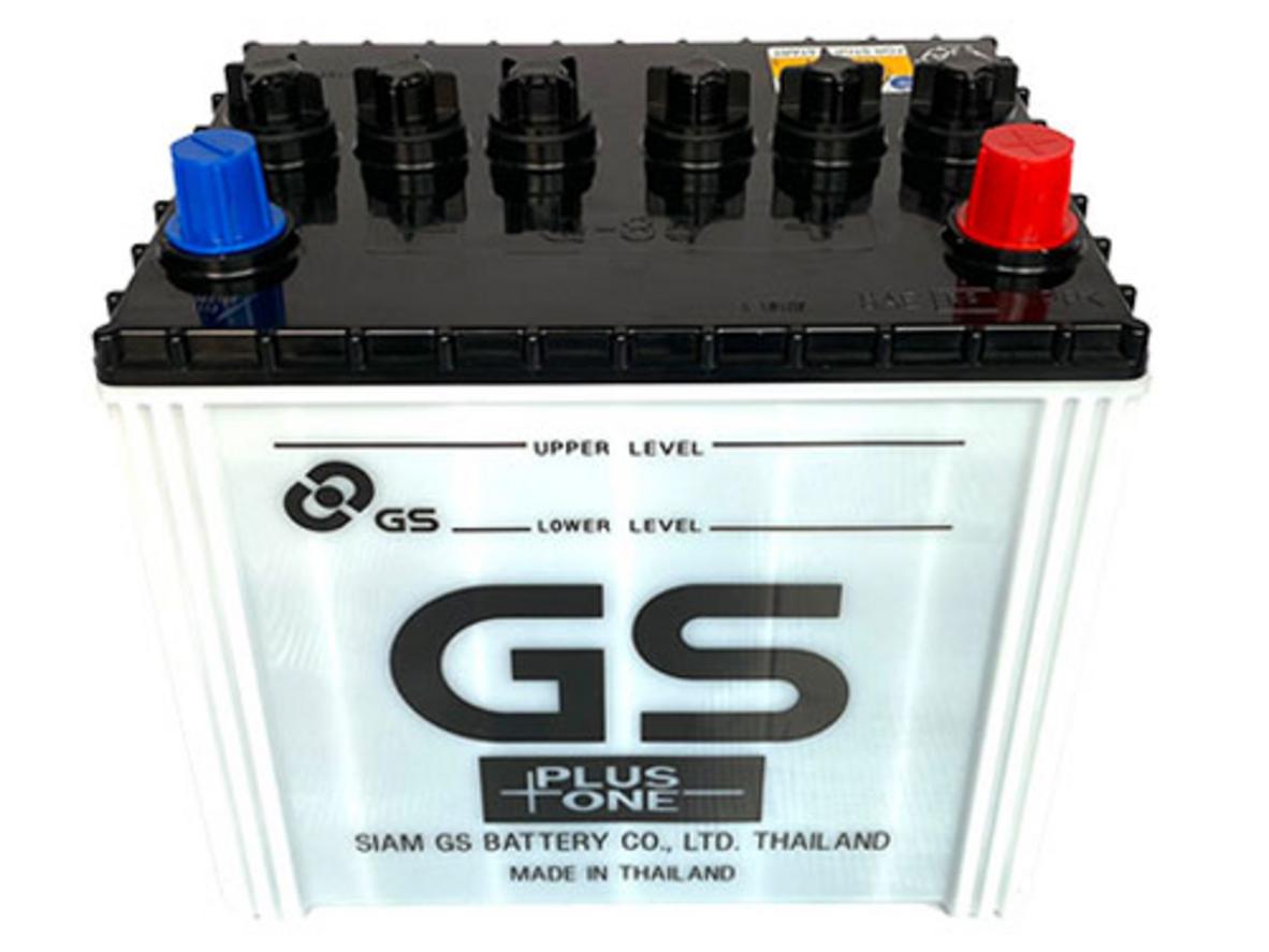 Ảnh thực tế Ắc quy GS Q85 (nhãn mác, cọc, kích thước) — minh chứng hàng chính hãng tại Siêu Thị Đại Việt.