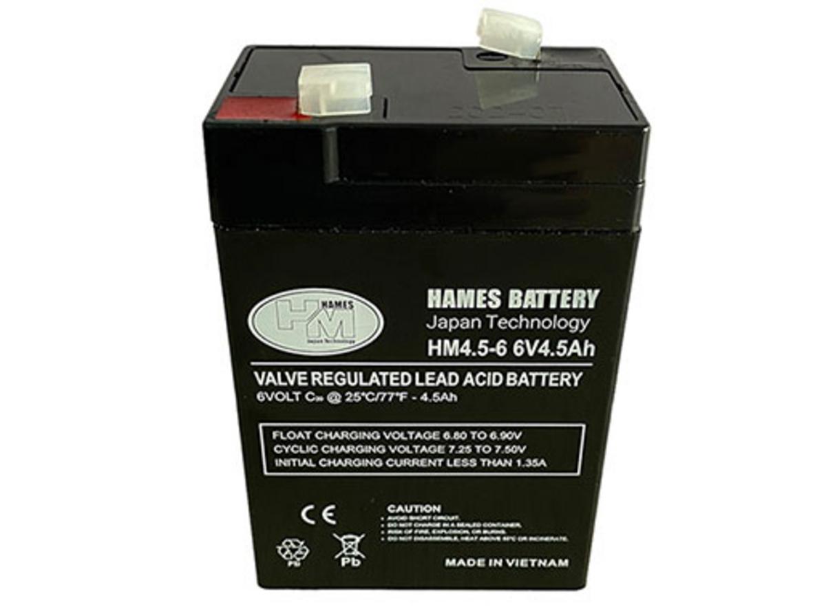 Hames HM4.5-6 — nhỏ gọn, an toàn và sẵn sàng làm nguồn dự phòng cho gia đình.