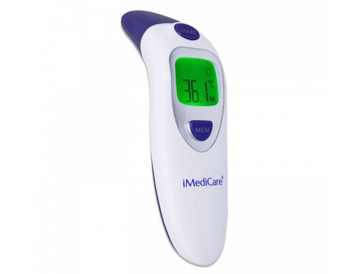 Nhiệt kế iMediCare iTM-9s — Đo nhanh, không tiếp xúc, an toàn cho bé.