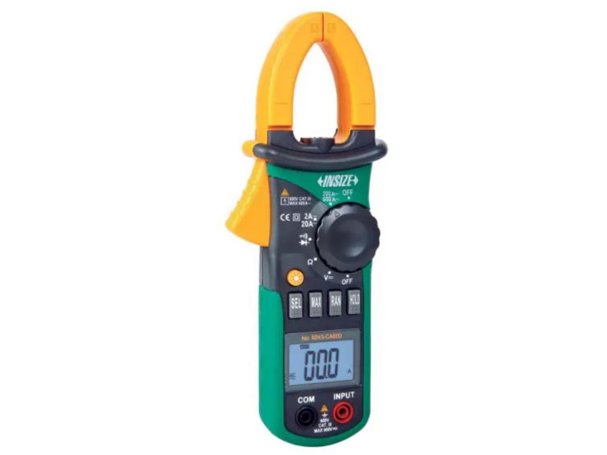 Insize 9243-CA600 — Ampe kìm AC điện tử chuyên nghiệp cho công việc đo công nghiệp.
