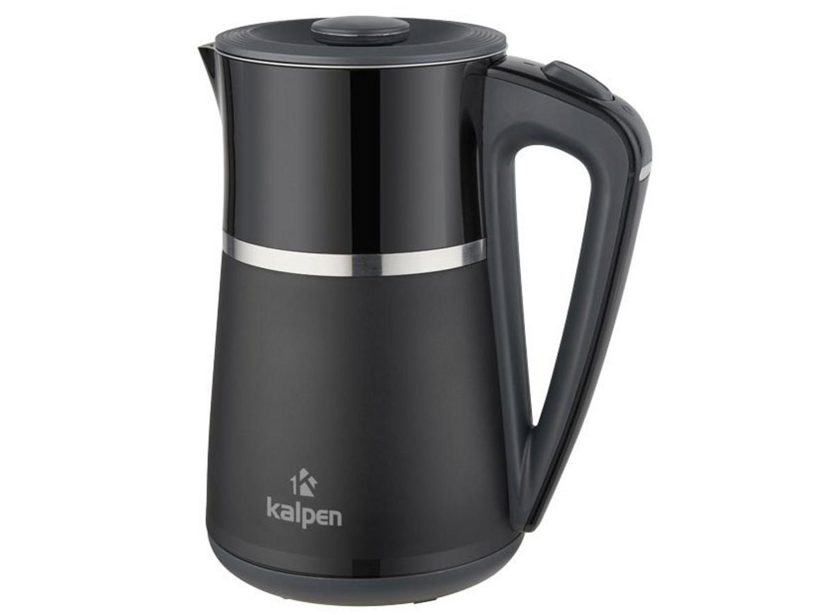 Ấm đun nước siêu tốc 3 lớp Kalpen KK33 — đun nhanh, vỏ cách nhiệt an toàn.