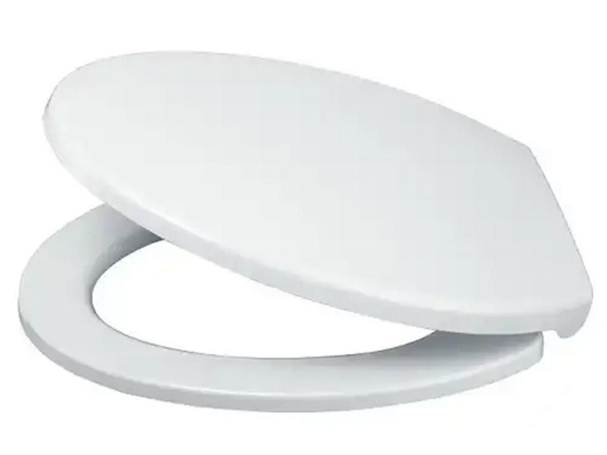 Nắp bồn cầu Inax CF-37AKV — thiết kế mỏng, trắng sáng, dễ vệ sinh.