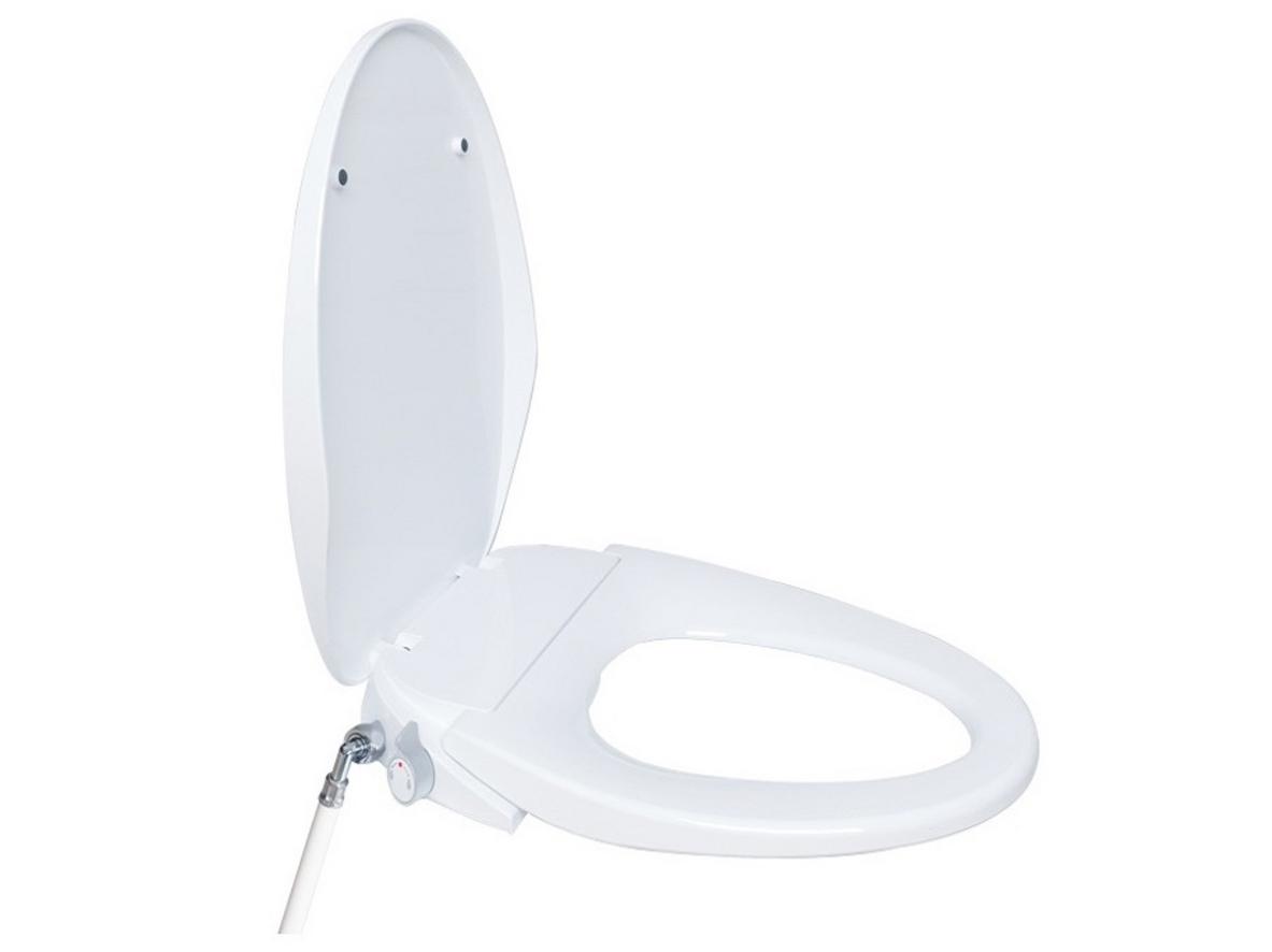 Nắp bồn cầu Caesar TAF060 — sạch, an toàn và không cần điện.