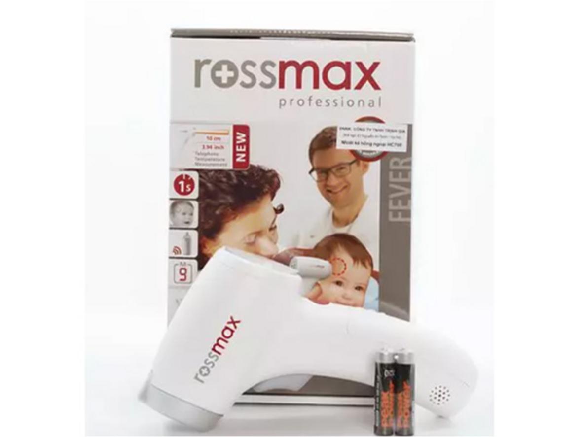 Rossmax HC700 — đo nhanh 1 giây, không tiếp xúc, an toàn cho bé.