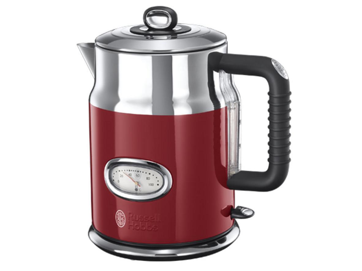 Ấm Russell Hobbs 21670-70 Retro (1.7L) — thiết kế cổ điển, phù hợp bếp hiện đại.