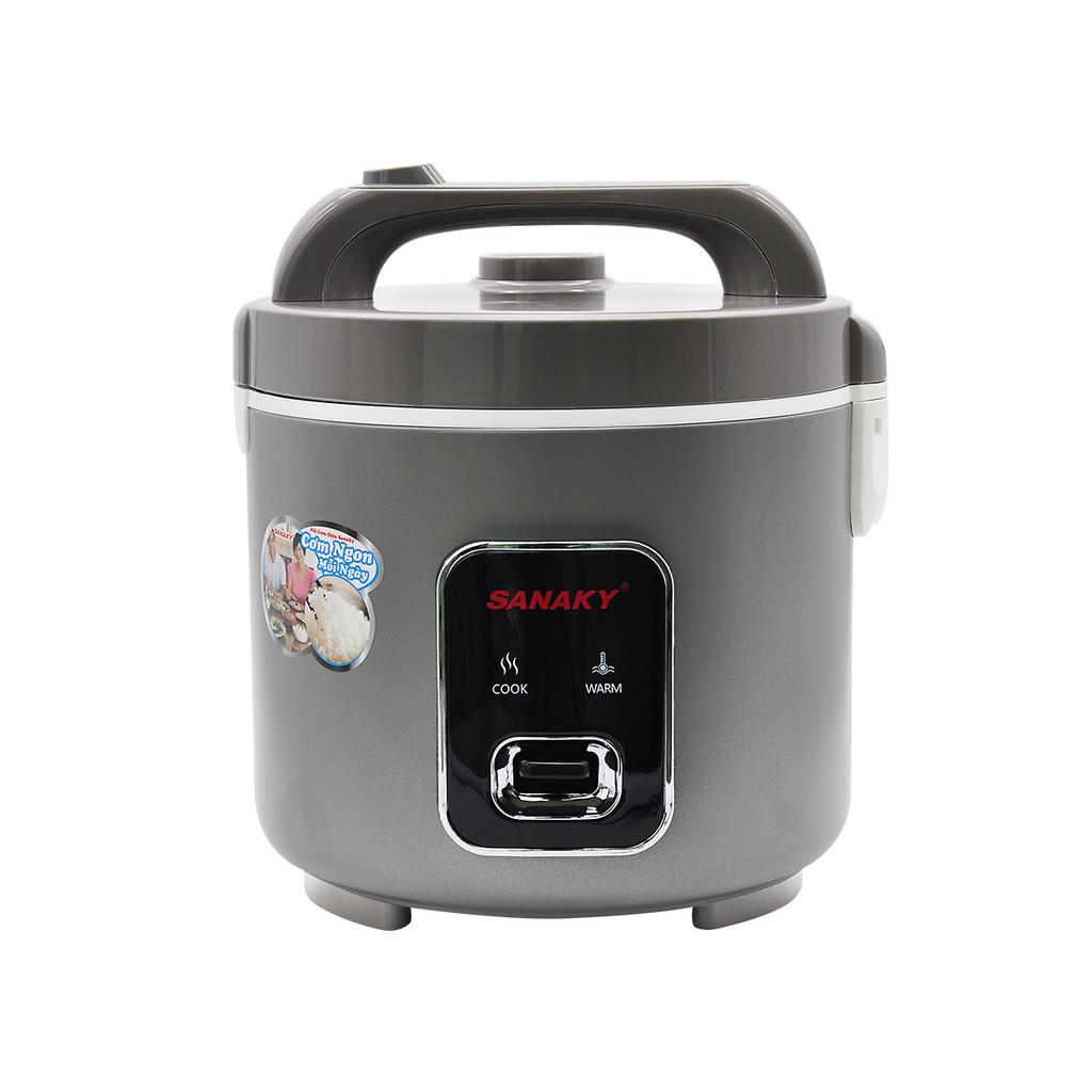 Nồi cơm điện Sanaky SNK-183J24G — 1.8L, mâm nhiệt cong, lòng nồi chống dính.