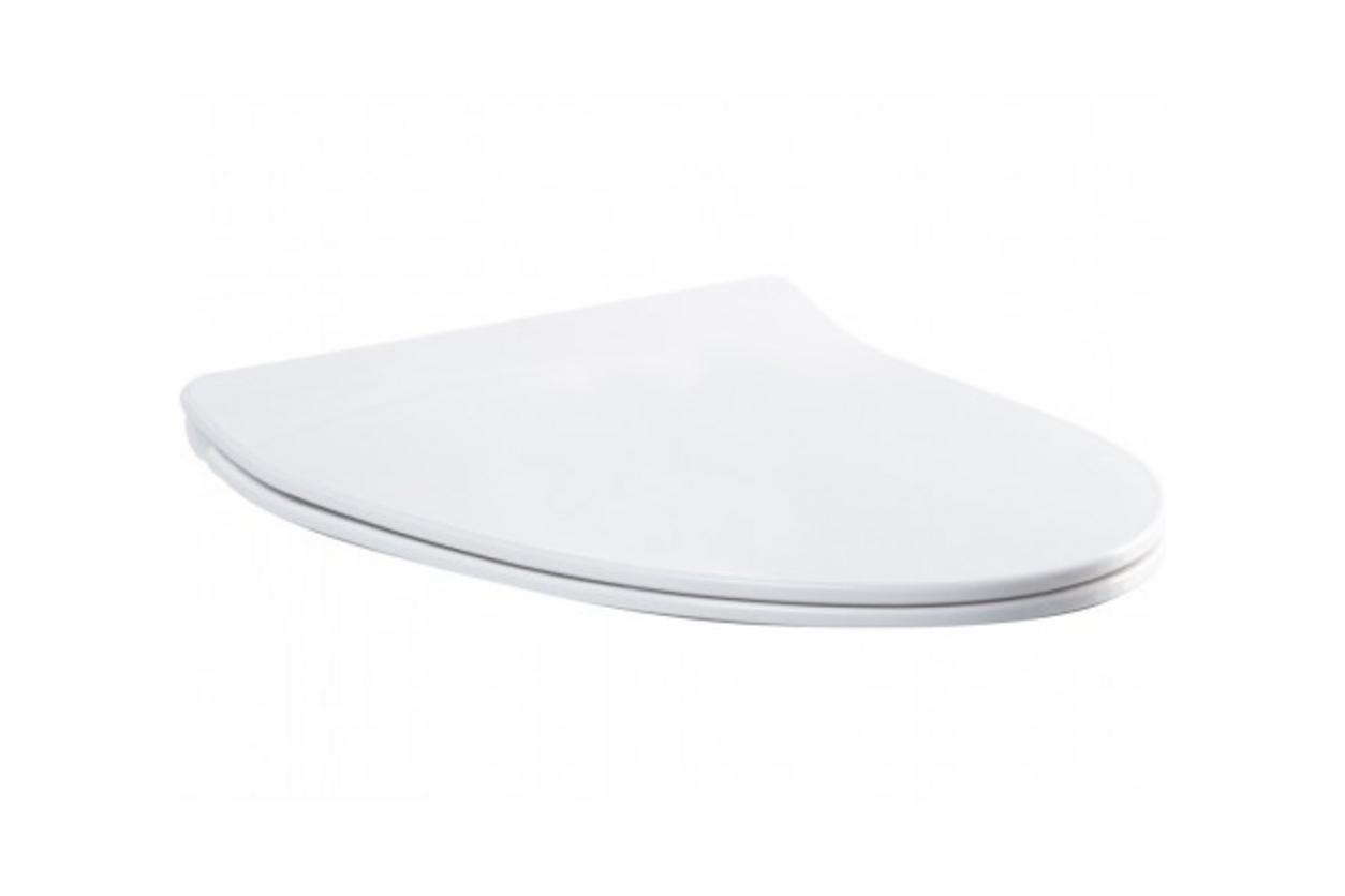 Nắp bồn cầu siêu mỏng TOTO TC600VS — mỏng, đóng êm và dễ vệ sinh.