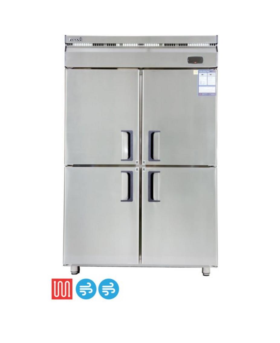 TỦ MÁT 4 CÁNH HAPPYS HWA-45CR — 1100L, thiết kế inox chuyên nghiệp.