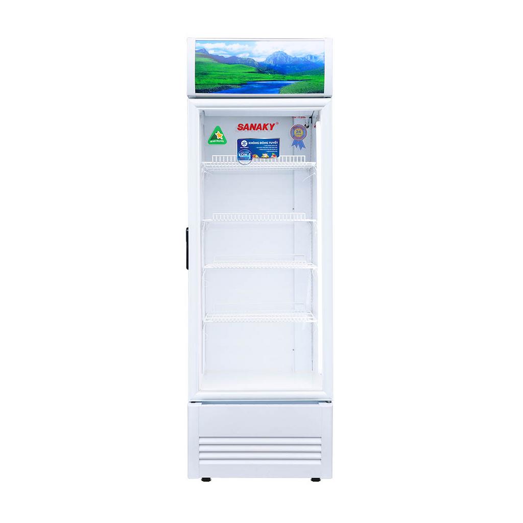 Tủ mát Sanaky VH-2588K — trưng bày 200L, kính Low‑E, No‑frost.