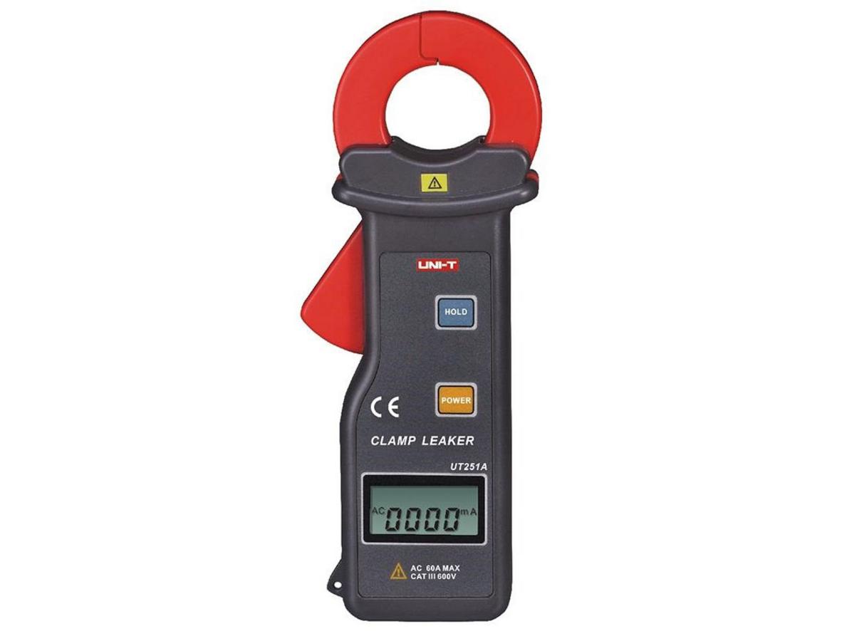 Uni‑T UT251A — kìm đo dòng rò siêu nhạy, gọn nhẹ cho thợ điện.