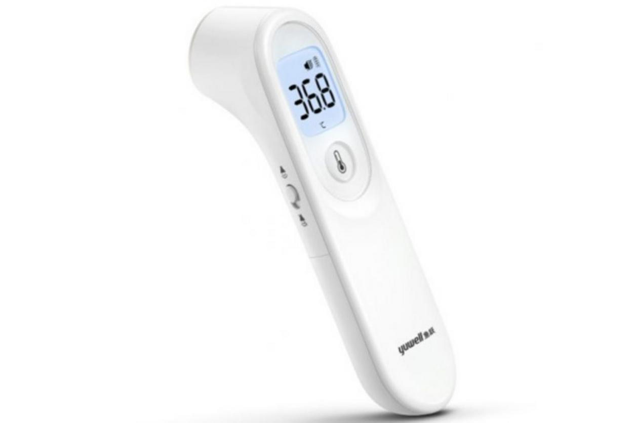 Nhiệt kế Yuwell YT-1C: Đo nhanh trong 1 giây, không chạm, an toàn cho bé.