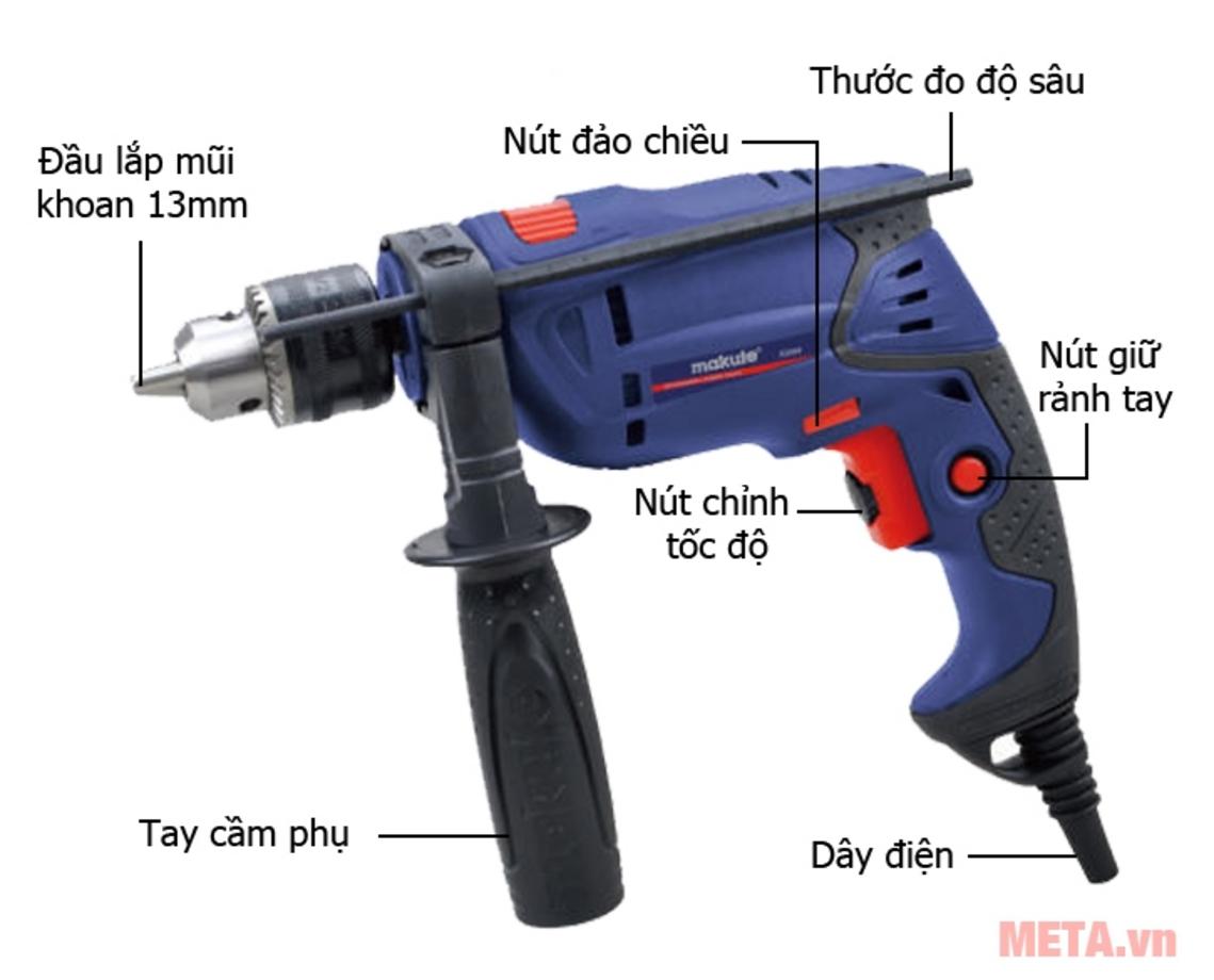 Hiệu suất 550W & tốc độ 0–3.000 rpm